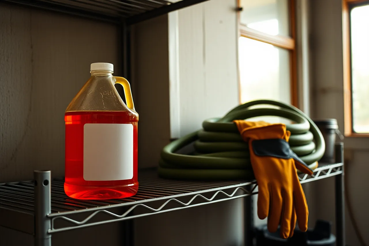 Pesticide label showing EPA registration number and storage instructions (EPA pesticide storage rules for US pest control businesses, explained)